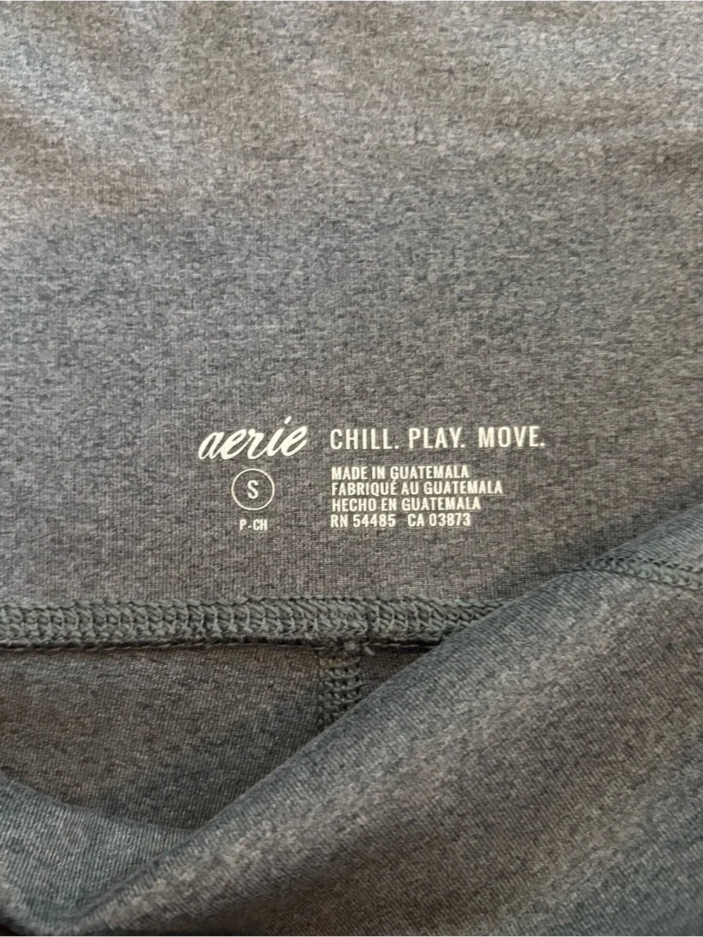 Aerie Real Me High-Waist Active Leggings in Sage Gray